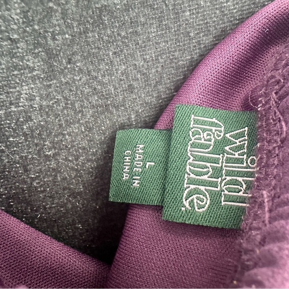NWT Wild Fable Purple Flowy Lined Halter Dress Size L - Picture 11 of 11
